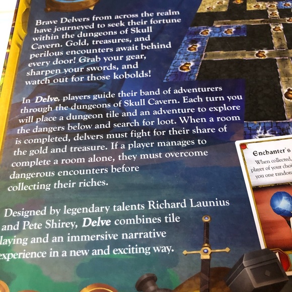 Delve Board Game by Indie Boards & Cards gently used condition - Picture 5 of 15